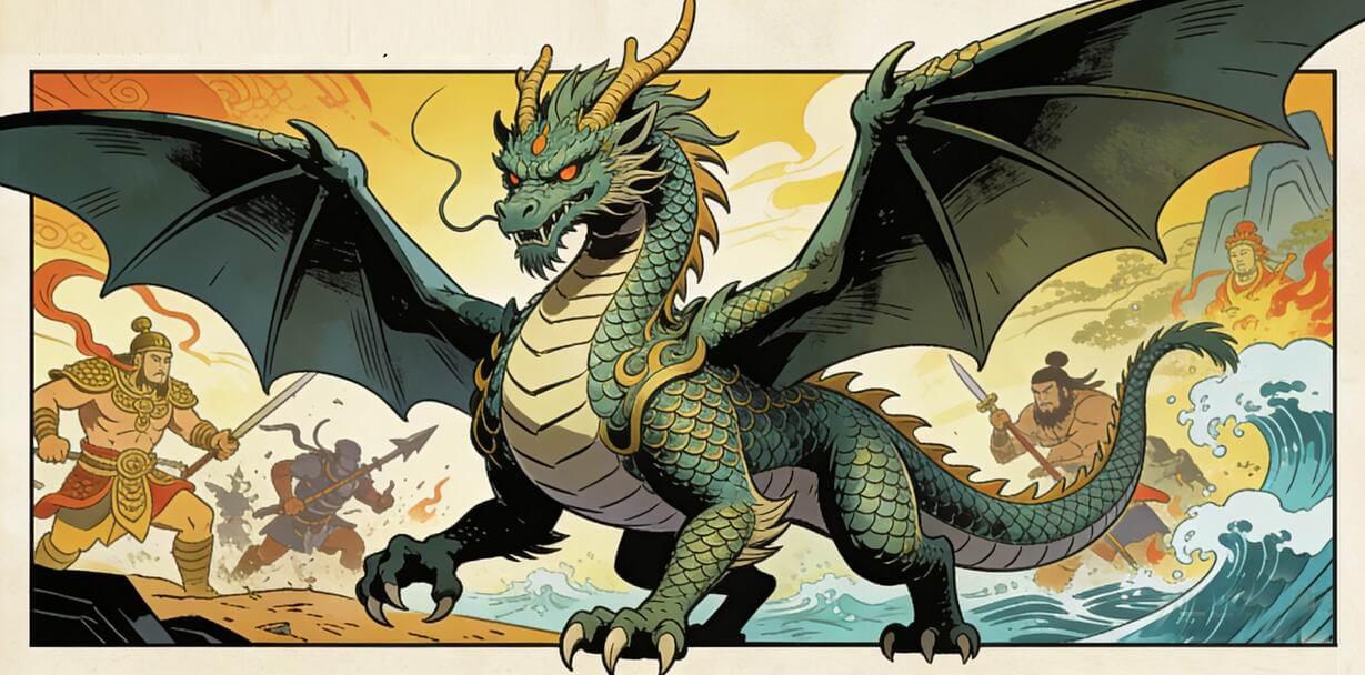 应龙——山海经系列之主要怪兽